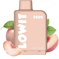 Картридж Elf Bar Lowit 5500 Затяжек Сочный Персик